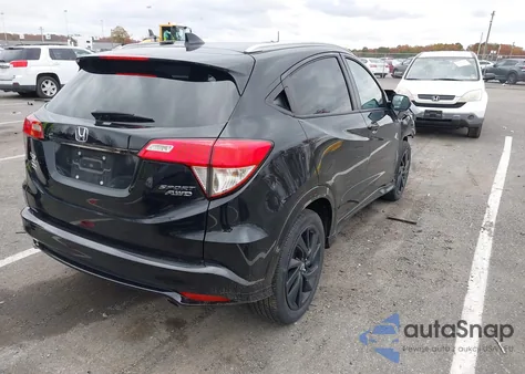 2022 Honda Hr-V Awd Sport from USA, damaged, VIN 3CZRU6H18NM724352